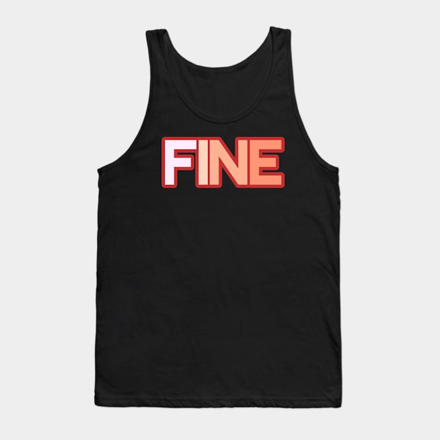fine Tank Top by coralwire